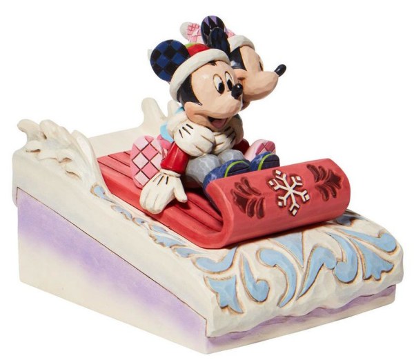 MICKEY UND MINIE IM SCHLITTEN - DISNEY TRADITIONS