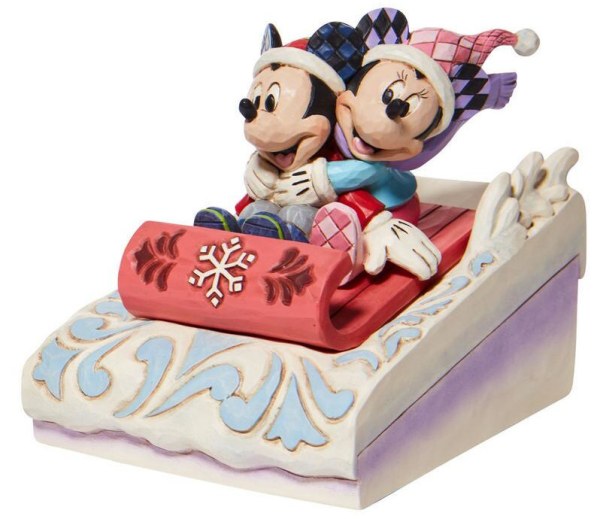 MICKEY UND MINIE IM SCHLITTEN - DISNEY TRADITIONS
