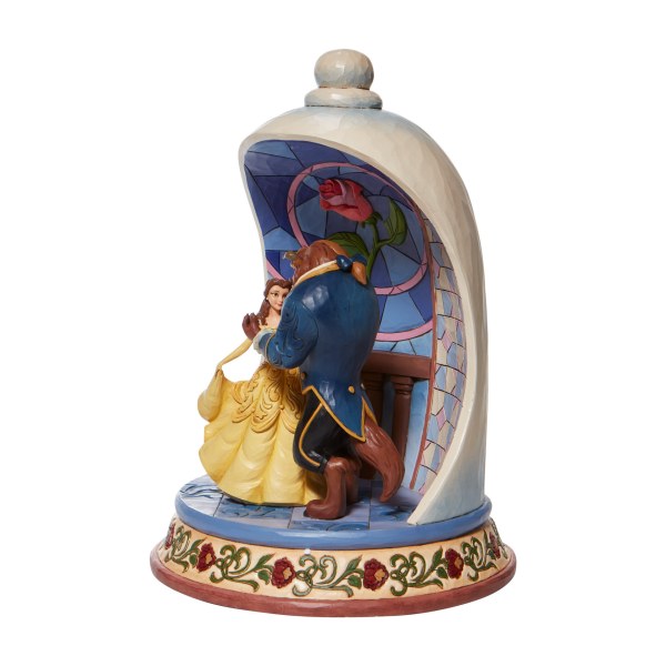 DIE SCHÖNE UND DAS BIEST ROSA DIORAMA – DISNEY TRADITIONS