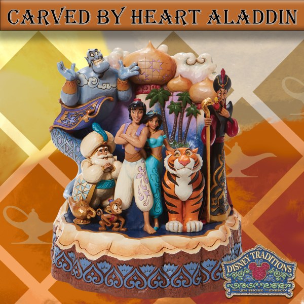 VOM HERZEN GESCHNITZTER ALADDIN – DISNEY TRADITIONS