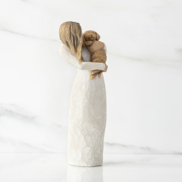 WUNDERBAR DU (GOLDENER HUND) - WILLOW TREE