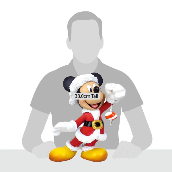 MICKEY-WEIHNACHTSMANN-STATUE – DISNEY SHOWCASE HAUTE COUTURE
