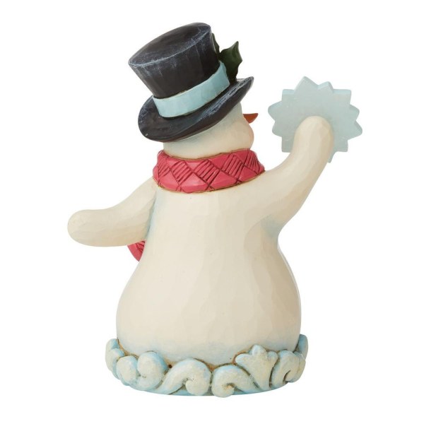 SCHNEEMANN MIT SCHNEEFLOCKE JIM SHORE HEARTWOOD CREEK