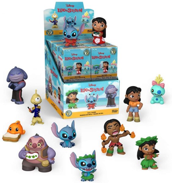 FUNKO MYSTERY MINIS - LILO & STITCH (1 ZUFÄLLIGE FIGUR)
