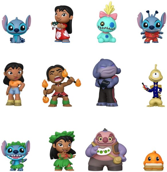 FUNKO MYSTERY MINIS - LILO & STITCH (1 ZUFÄLLIGE FIGUR)