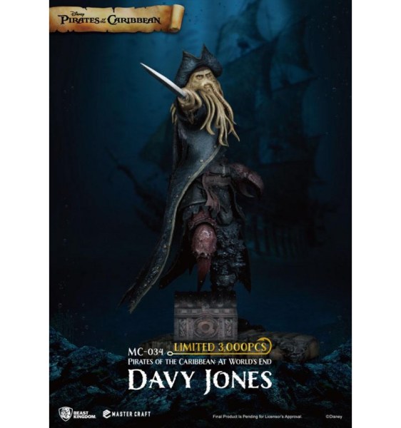 DAVY JONES PIRATEN DER KARIBIK – DISNEY MASTERCRAFT