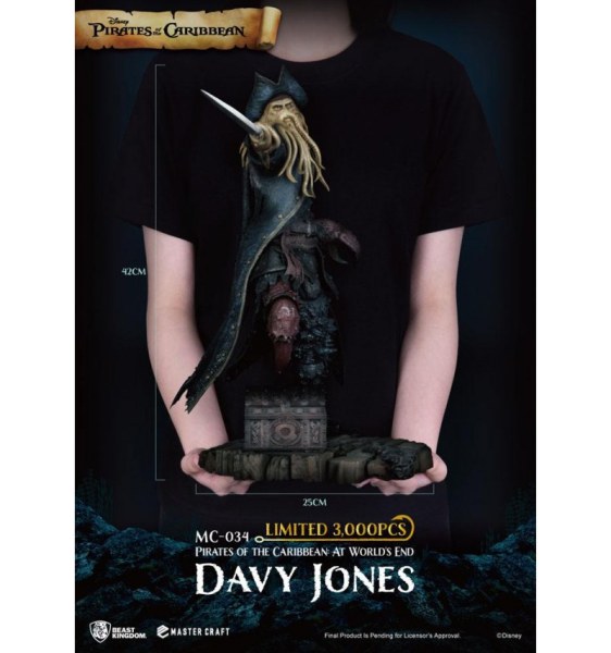 DAVY JONES PIRATEN DER KARIBIK – DISNEY MASTERCRAFT