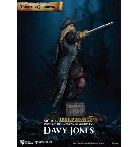 DAVY JONES PIRATEN DER KARIBIK – DISNEY MASTERCRAFT