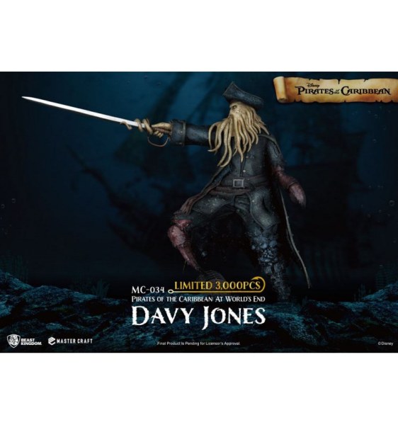 DAVY JONES PIRATEN DER KARIBIK – DISNEY MASTERCRAFT