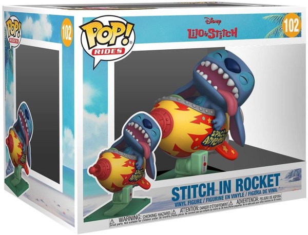 FUNKO POP FAHRTEN! 102 – DISNEY LILO & STITCH – RAKETENSTICH