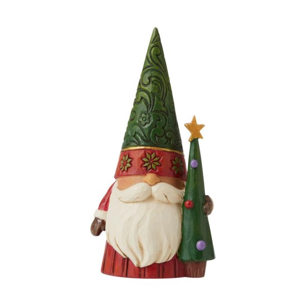 WEIHNACHTSZWERG MIT DEM JIM SHORE HEARTWOOD CREEK BAUM