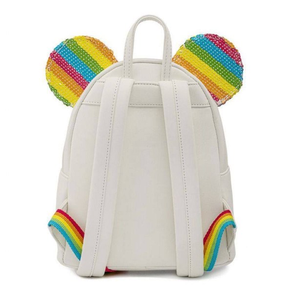 MINI RUCKSACK RAINBOW MINNIE – DISNEY LOUNGEFLY