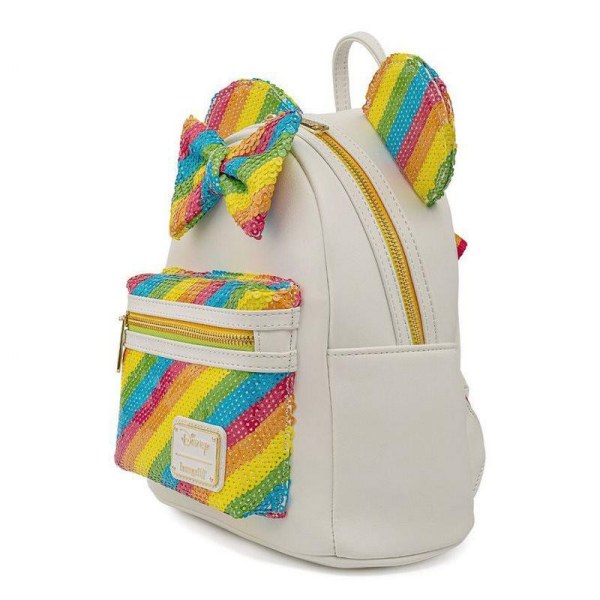 MINI RUCKSACK RAINBOW MINNIE – DISNEY LOUNGEFLY