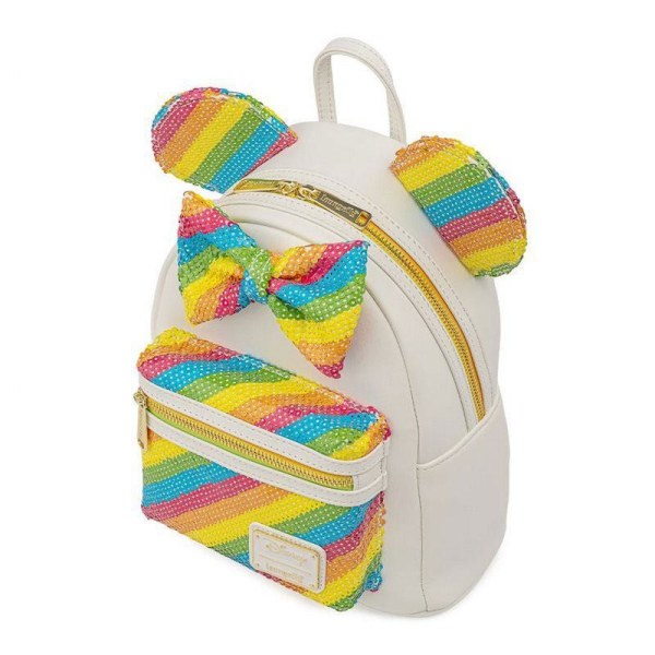 MINI RUCKSACK RAINBOW MINNIE – DISNEY LOUNGEFLY