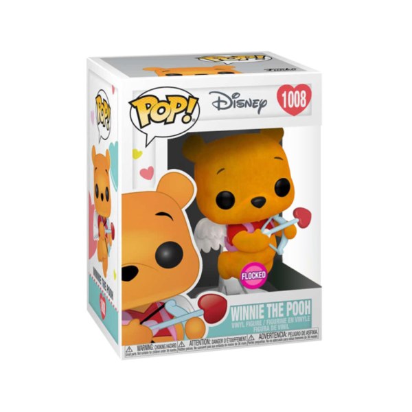 FUNKO POP! 1008 – DISNEY WINNIE L‘OURSON – WINNIE VALENTINES BEFLOCKT