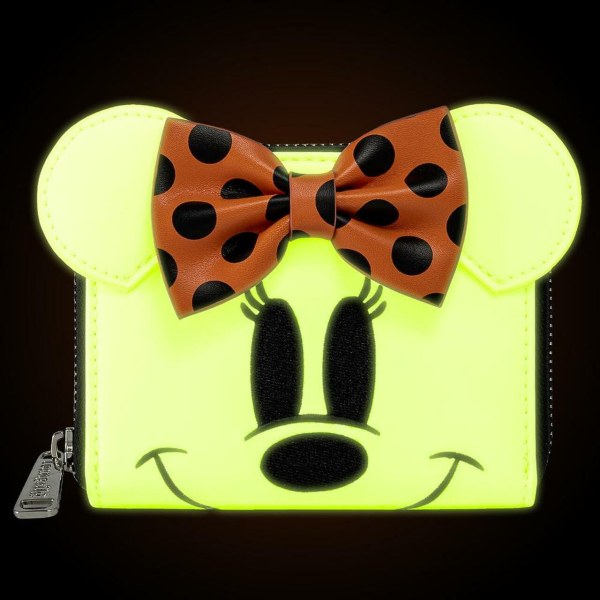 MINNIE GHOST BRIEFTASCHE (LEUCHT IM DUNKEL) – DISNEY LOUNGEFLY