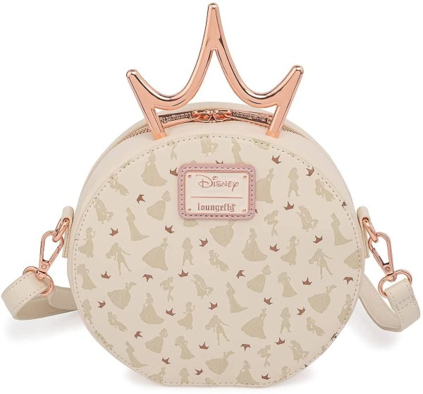 DISNEY PRINCESSES UMHÄNGETASCHE (METALLKRONE) – DISNEY LOUNGEFLY