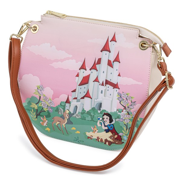 SNOW WHITE CASTLE UMHÄNGETASCHE – DISNEY LOUNGEFLY