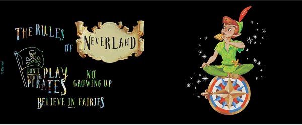 THERMOREAKTIVER BECHER PETER PAN NEVERLAND - DISNEY