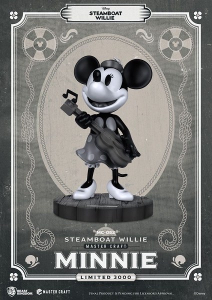 STEAMBOAT WILLIE MINNIE – DISNEY MASTERCRAFT