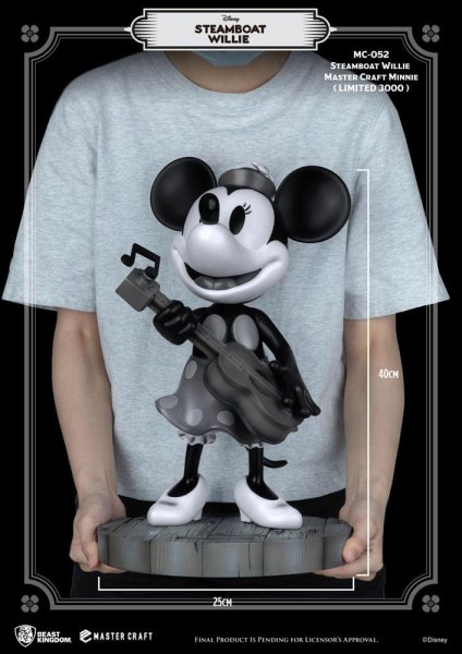 STEAMBOAT WILLIE MINNIE – DISNEY MASTERCRAFT
