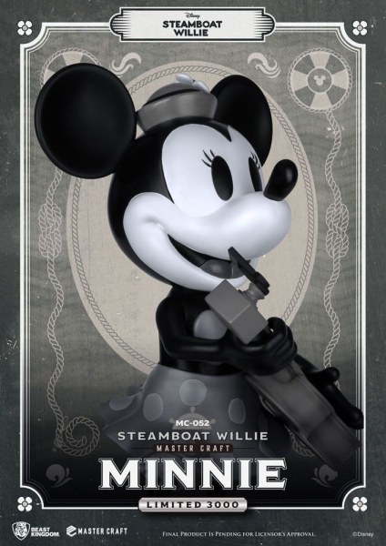 STEAMBOAT WILLIE MINNIE – DISNEY MASTERCRAFT
