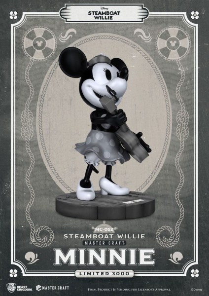 STEAMBOAT WILLIE MINNIE – DISNEY MASTERCRAFT