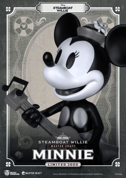 STEAMBOAT WILLIE MINNIE – DISNEY MASTERCRAFT