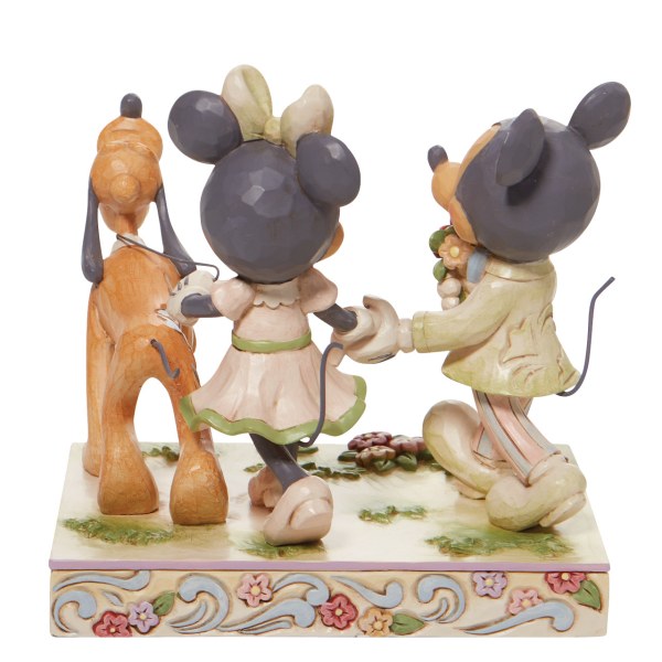MICKEY, MINNIE UND PLUTO WHITE WOODLAND – DISNEY TRADITIONS