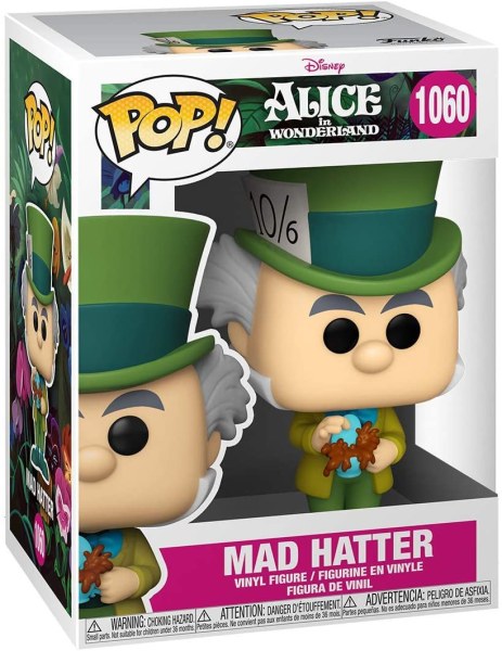 FUNKO POP! 1060 – DISNEY ALICE IM WUNDERLAND – DER VERRÜCKTE HATTER