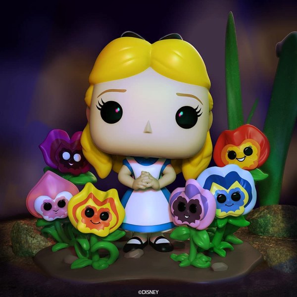 FUNKO POP! 1057 DELUXE DISNEY ALICE IM WUNDERLAND – ALICE MIT BLUMEN