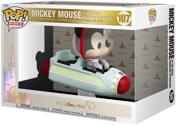 FUNKO POP! FAHRT 107 DISNEY WORLD 50. JAHRESTAG – SPACE MOUNTAIN MICKEY