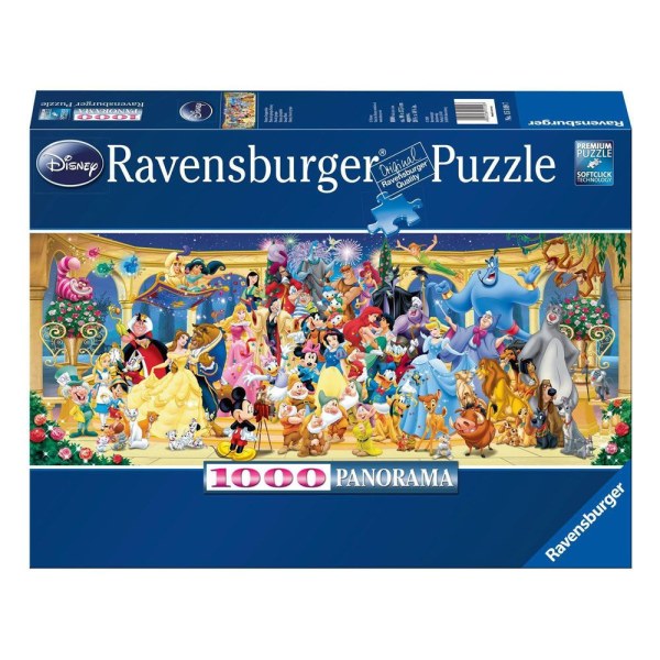 GRUPPENFOTO-PANORAMA-PUZZLE (1000 TEILE) - DISNEY