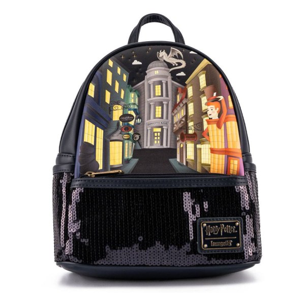 DIAGON ALLEY MINI-RUCKSACK – HARRY POTTER LOUNGEFLY
