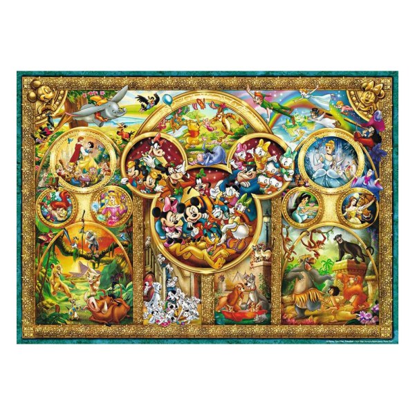 PUZZLE DIE SCHÖNSTEN THEMEN (1000 TEILE) - DISNEY