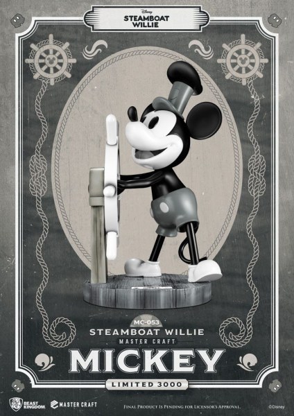 STEAMBOAT WILLIE MICKEY – DISNEY MASTERCRAFT
