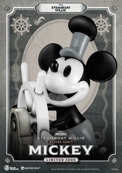 STEAMBOAT WILLIE MICKEY – DISNEY MASTERCRAFT