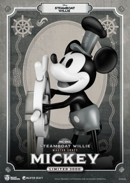 STEAMBOAT WILLIE MICKEY – DISNEY MASTERCRAFT