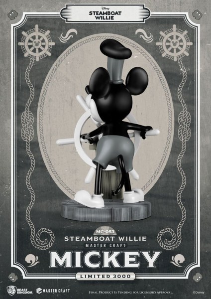 STEAMBOAT WILLIE MICKEY – DISNEY MASTERCRAFT