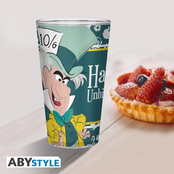 XXL ALICE FROHLICHER UNGEBURTSTAG GLAS - DISNEY