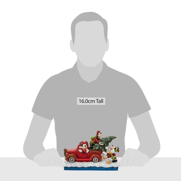 MICKEY UND FREUNDE LADEN DEN WEIHNACHTSBAUM IN EINEN ROTEN LKW – DISNEY TRADITIONS