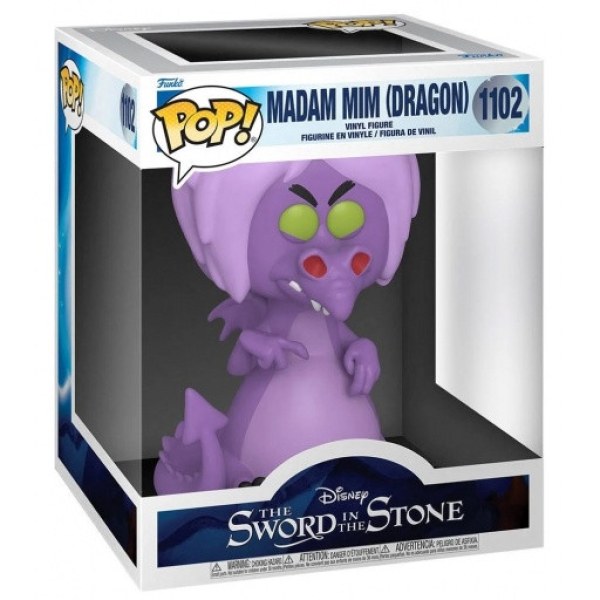 FUNKO POP! 1102 (ÜBERGRÖSSE) – DISNEY DAS SCHWERT IM STEIN – MADAM MIM (DRACHE)