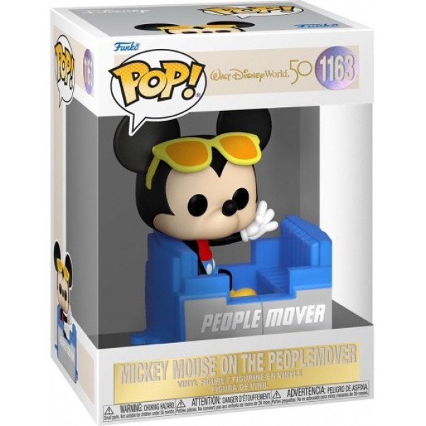 FUNKO POP! 1163 – 50. JUBILÄUM VON DISNEY WORLD – MICKEY PEOPLE MOVER