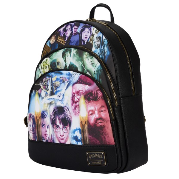 MINI TRILOGY RUCKSACK MIT DREIFACHSTASCHE – HARRY POTTER LOUNGEFLY