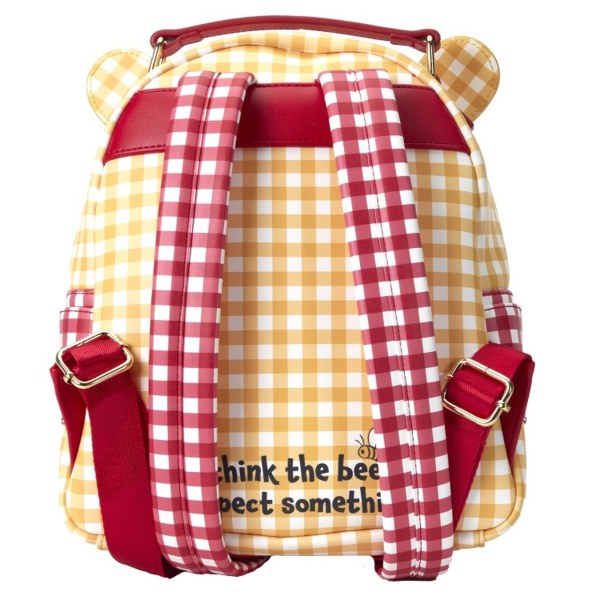 WINNIE PUUH GINGHAM MINI-RUCKSACK - DISNEY LOUNGEFLY