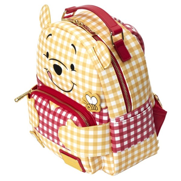 WINNIE PUUH GINGHAM MINI-RUCKSACK - DISNEY LOUNGEFLY