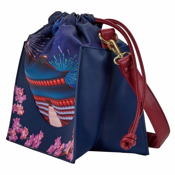 CASTLE SERIES MULAN UMHÄNGETASCHE – DISNEY LOUNGEFLY