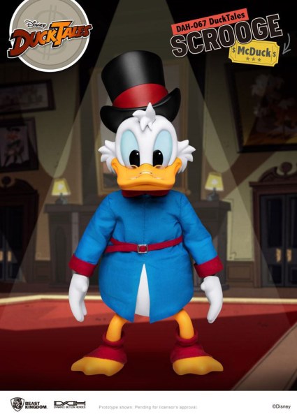 ARTIKULIERTER SCROOGE - DYNAMISCHE ACTIONHELDEN VON DISNEY