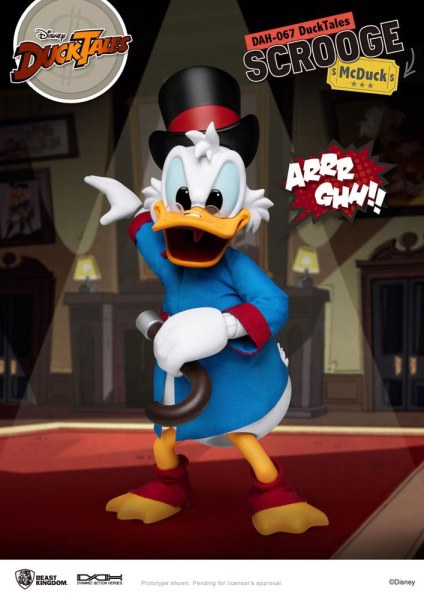 ARTIKULIERTER SCROOGE - DYNAMISCHE ACTIONHELDEN VON DISNEY