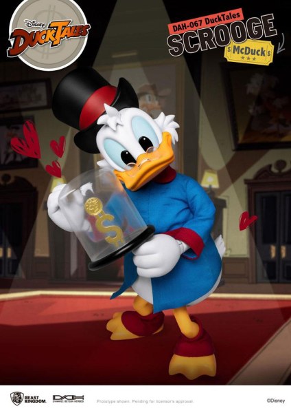 ARTIKULIERTER SCROOGE - DYNAMISCHE ACTIONHELDEN VON DISNEY